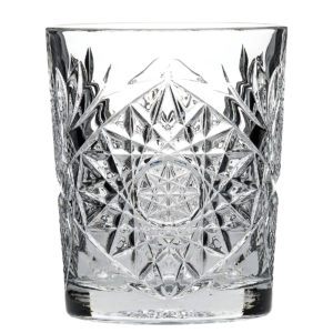 12oz Hobstar Glass