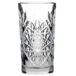 16oz Hobstar Glass