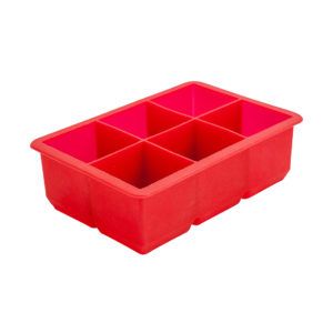 6 Cavity Red Ice Mould