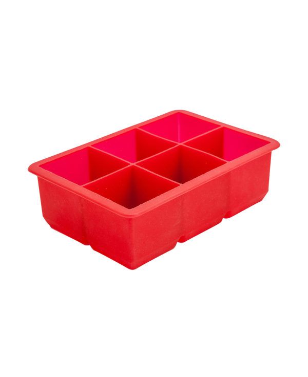 6 Cavity Red Ice Mould