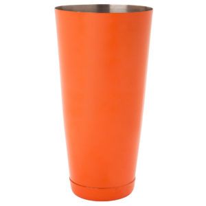 28fl oz Boston Can Powder Coated Orange