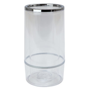 Chrome & Plastic Wine Cooler
