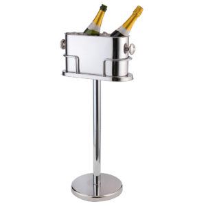 Deluxe Double Champagne Cooler with Stand