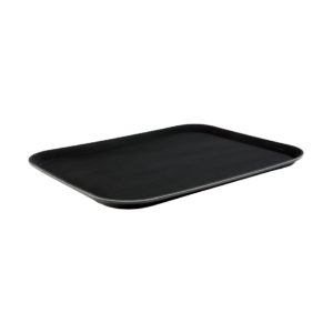Black Plastic Non Slip Tray 2