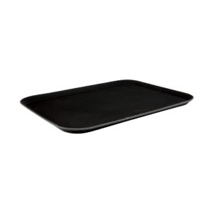 Black Plastic Non Slip Tray