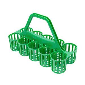 Glass Carrier – Green/Black