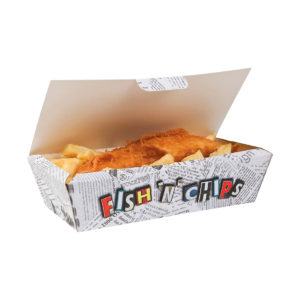 Fish & Chip Box 250x125x60mm x 150