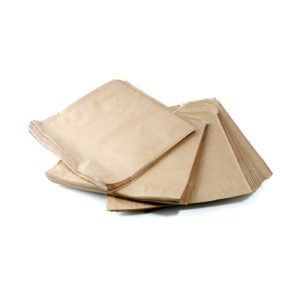 Brown Kraft Bags Strung 10x10" x1000